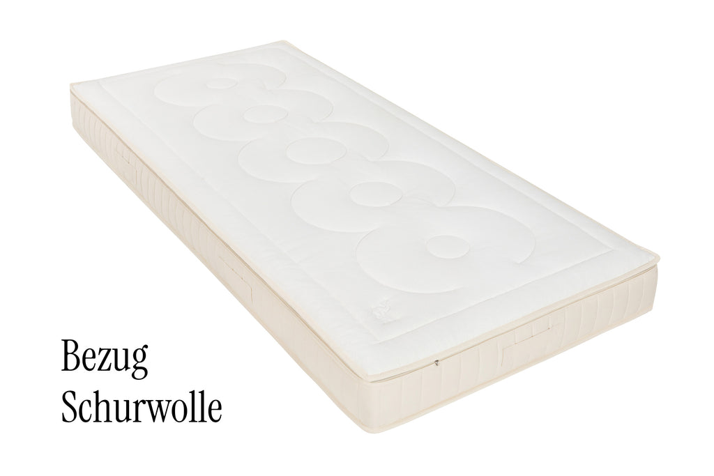 Paarmatratze Deluxe Schurwolle